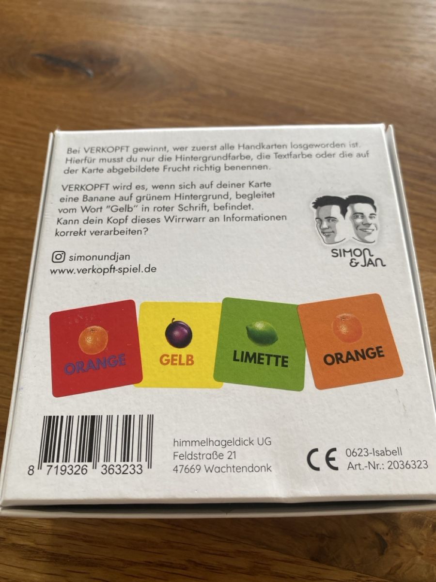 Giochi: Verkopft - Das farbenfrohe Kartenspiel – Usato da Wiedlisbach venduto da fralie 1