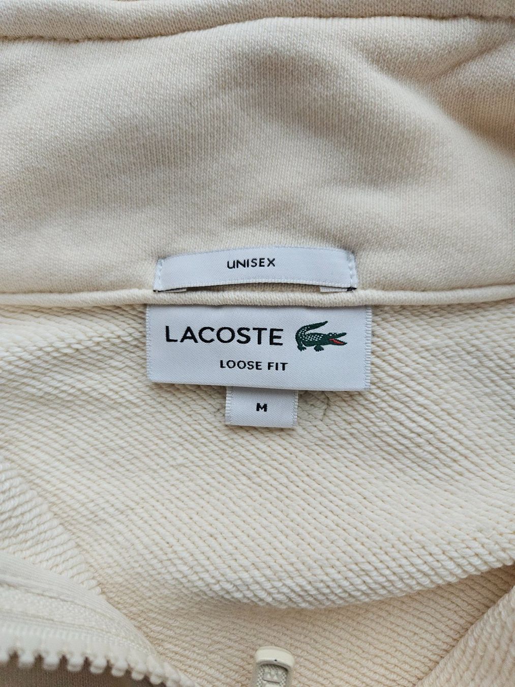 Lacoste Maglioni & Felpe: Lacoste HALFZIP UNISEX- Sweatshirt - beige – Nuovo (secondo la descrizione) da Uerikon venduto da mic_wq28 2