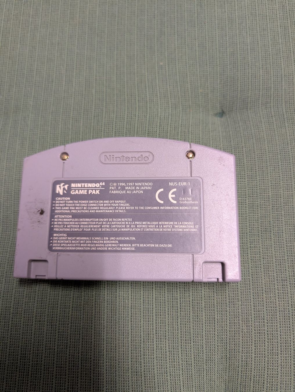 Giochi: NHL pro 99 Nintendo 64 – Usato da Giubiasco venduto da Ticinerd 1