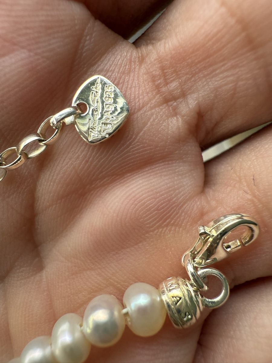 Thomas Sabo Bracciali & Braccialetti: Thomas Sabo Armand mit Zirkonia und Perlen – Nuovo (secondo la descrizione) da Habsburg venduto da franziska_81 5
