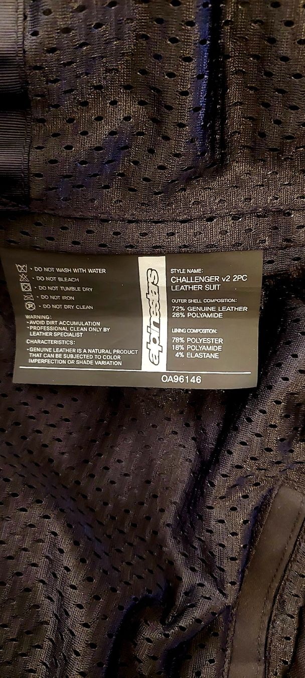 Alpinestars Completi: Alpinestars Lederkombi – Nuovo (secondo la descrizione) da Winkel venduto da boimi91 7