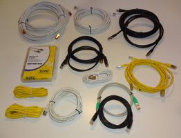 Netzwerkkabel RJ45 5e 1 bis 10 Meter / Set - 17 Stück -