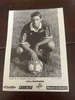 Servette FC Vintage Autogrammkarte 1994/95 Julien Baumann
