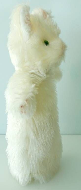 Giocattoli: Kasperlitheater Weisse Katze Handpuppe – Usato da Sissach venduto da glrpmpfk 1