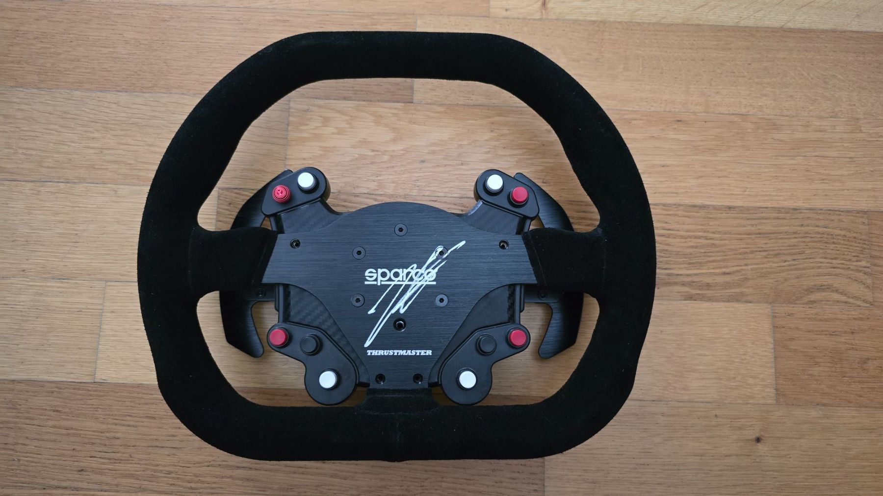 Autografi: Volant Thrustmaster SPARCO, signé par Charles Leclerc – Usato da St-Sulpice VD venduto da GT3RS