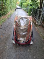 Thule Chariot Corsaire Veloanhänger gebraucht rot grau