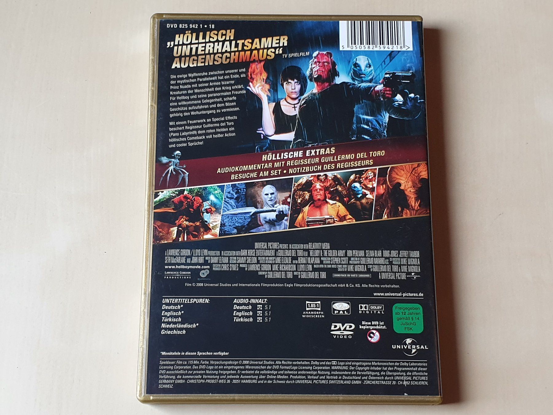 Tous les DVDs: Hellboy II – D'occasion à Stansstad par collectorsshop 1