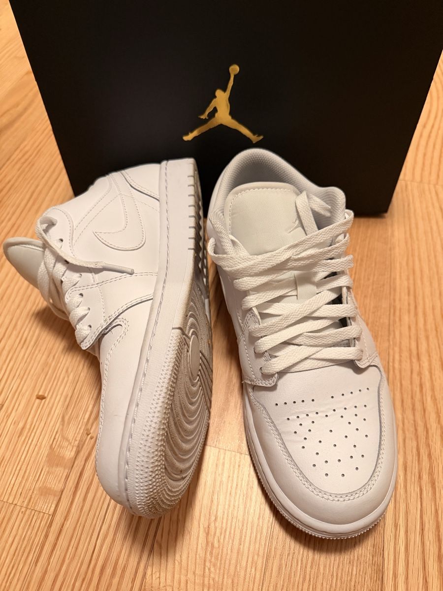 Jordan Herrenschuhe: Air Jordan 1 Low Weiss - Grösse EU 41 – Neu (gemäss Beschreibung) aus Zürich von SiLENZiO 2