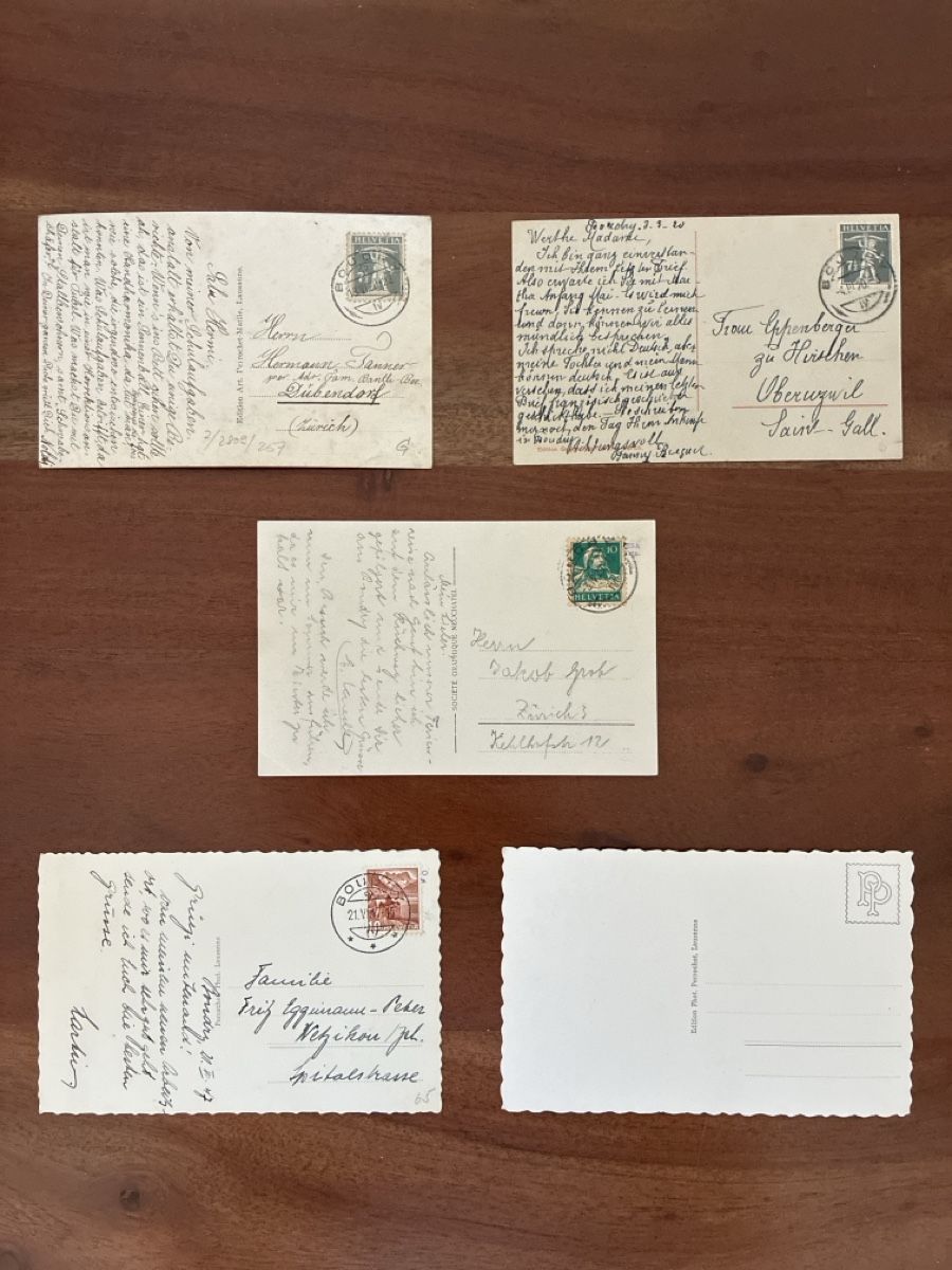 Cartes postales: 6 Ansichtskarten Schweiz von Boudry NE – D'occasion à Oftringen par Cla.vD.74 1