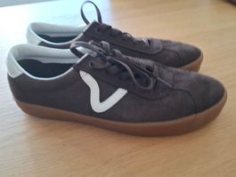Vans braun weiss Wildleder, neuwertig, Grösse 43