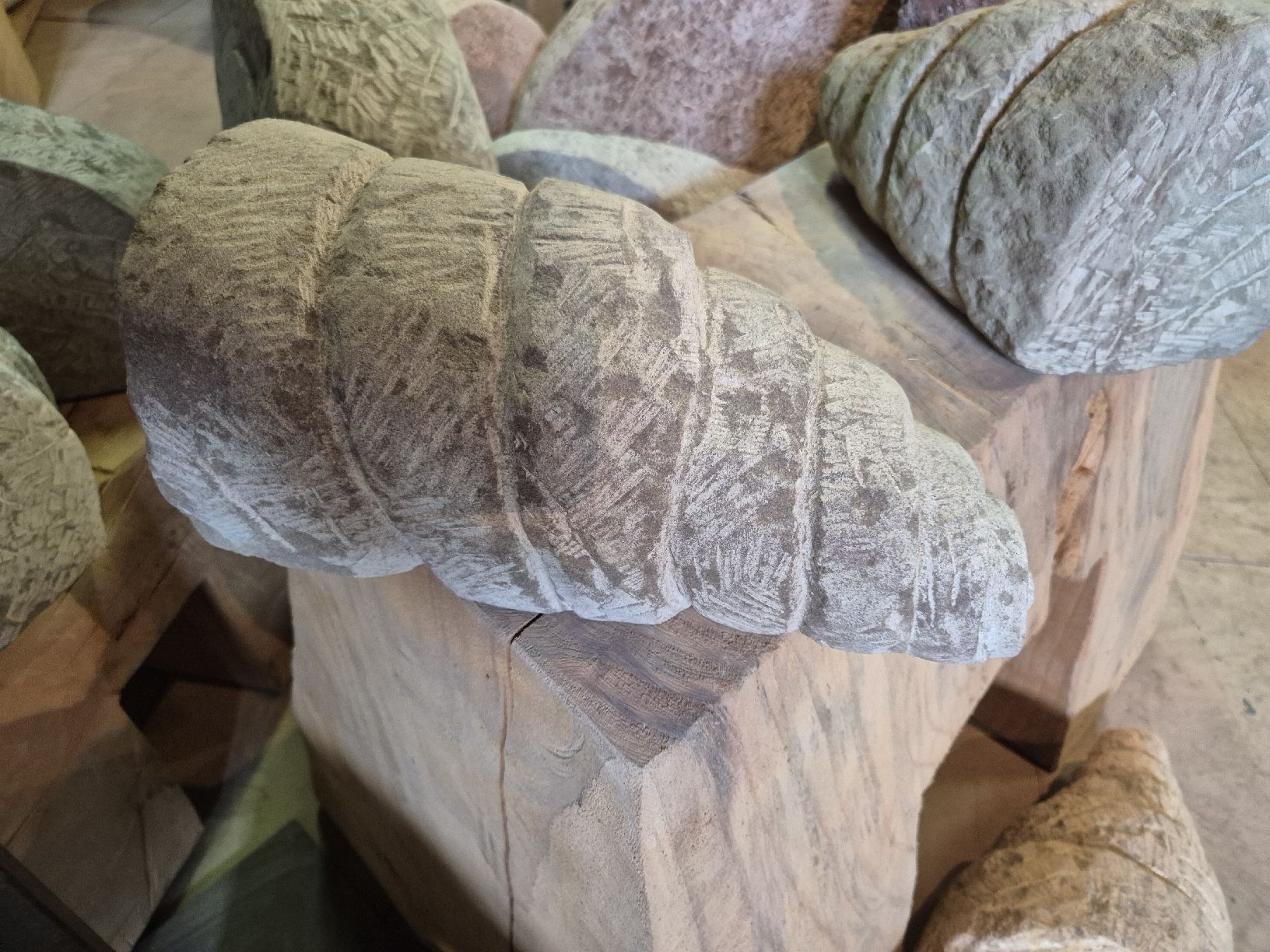 Tutte le decorazioni: Gartendeko Sandsteinschnecke – Nuovo (secondo la descrizione) da Ehrendingen venduto da Amigo5