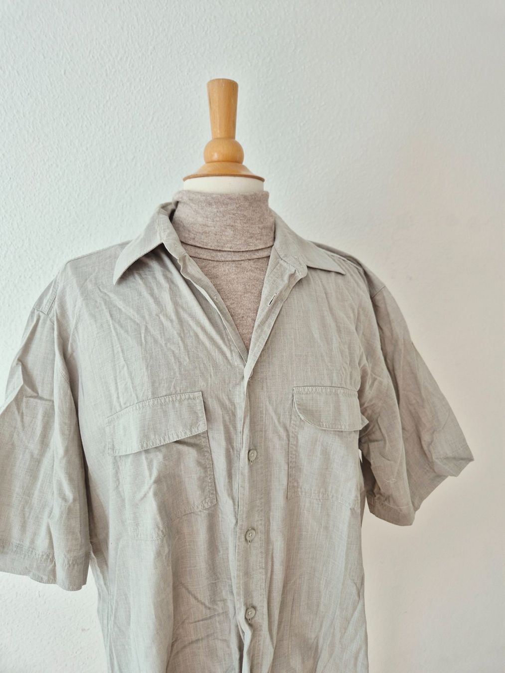 Camicie: HEMD BLUSE LIBERTY L 40 LEINEN BEIGE BASIC,  TOP ZU JEANS – Nuovo (secondo la descrizione) da Elsau venduto da the-colorful-side 3