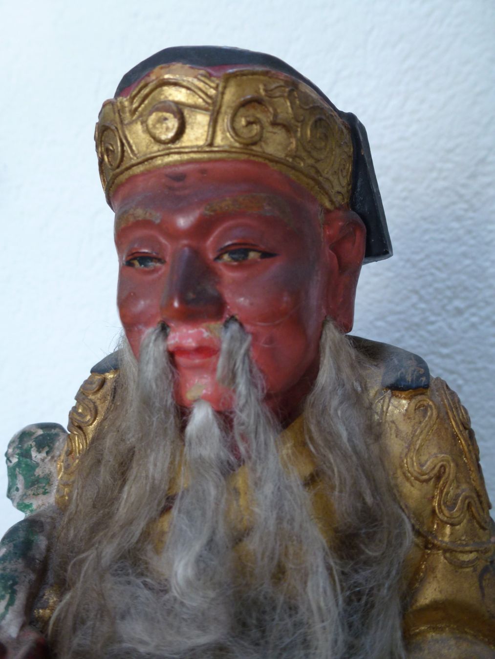 Skulpturen & Statuen: Holzfigur Herrscher Kaiser China Qing – Gebraucht aus Esslingen von eintagammeer 4