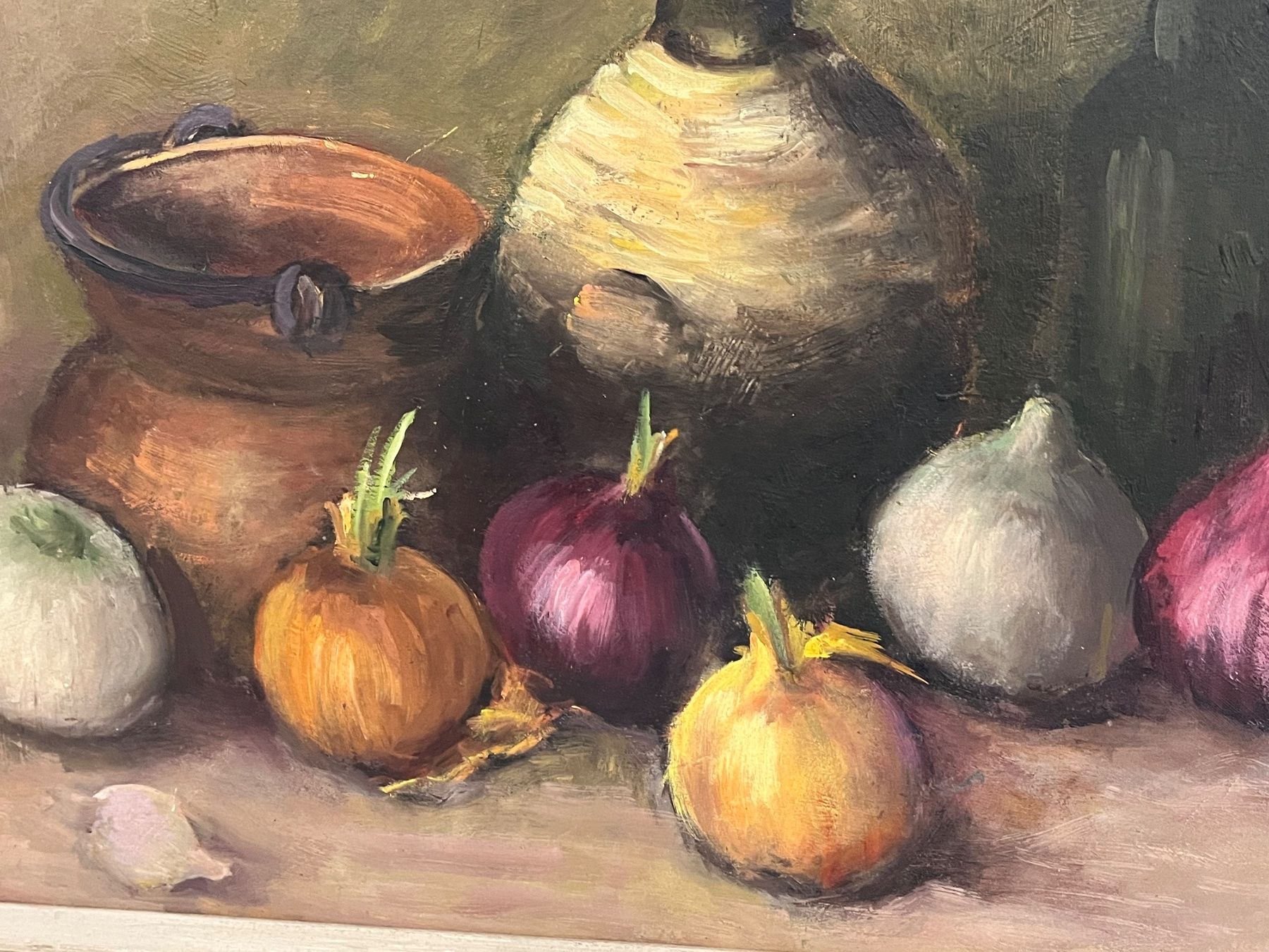Dipinti: Vintage Stillleben Malerei - Rustikale Küchenkunst – Usato da Basel venduto da PAUL_ART 2