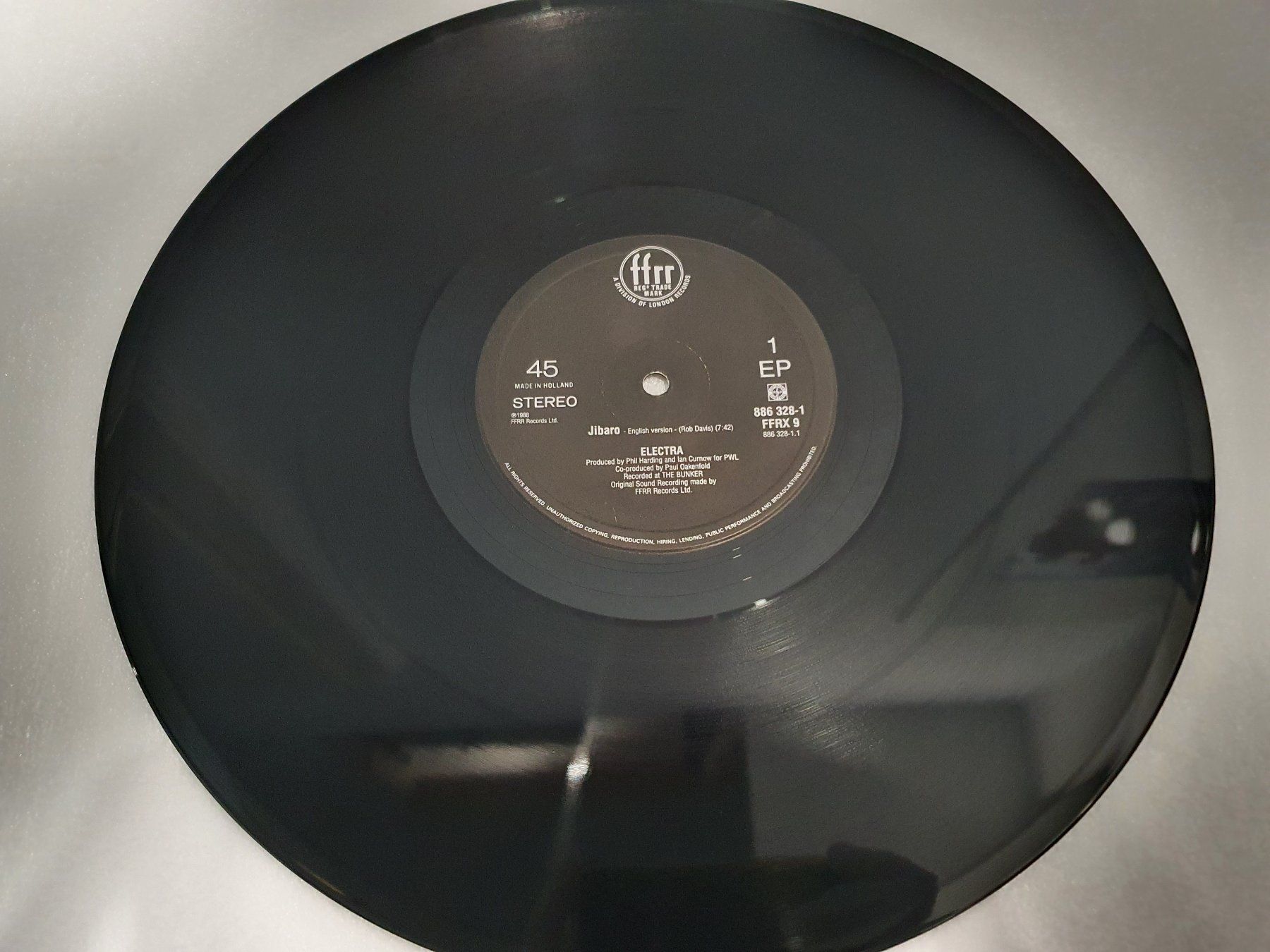 Dischi in vinile: Electra – Jibaro (Techno) – Usato da Uster venduto da Vinyl-Leidenschaft 2