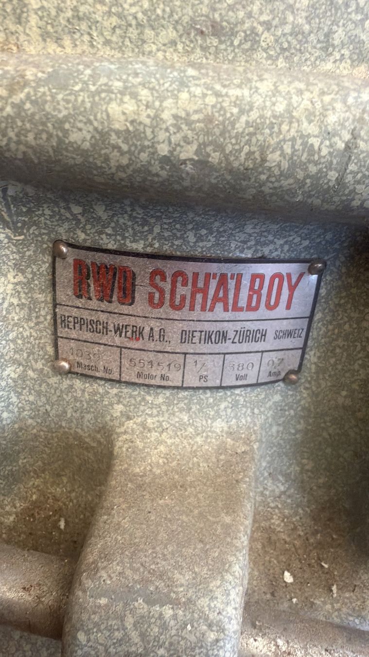 Toutes les machines: Schälboy – D'occasion à Steinhausen par Hemi2 3