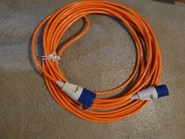 Elektrokabel mit Eurostecker, ungebraucht