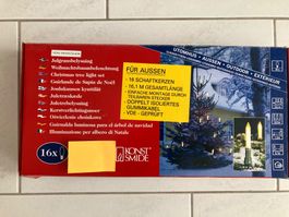 Weihnachtsbaumbeleuchtung für Aussen