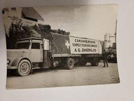 Foto Lastwagen Saurer Fahrzeug Militär Danzas R34