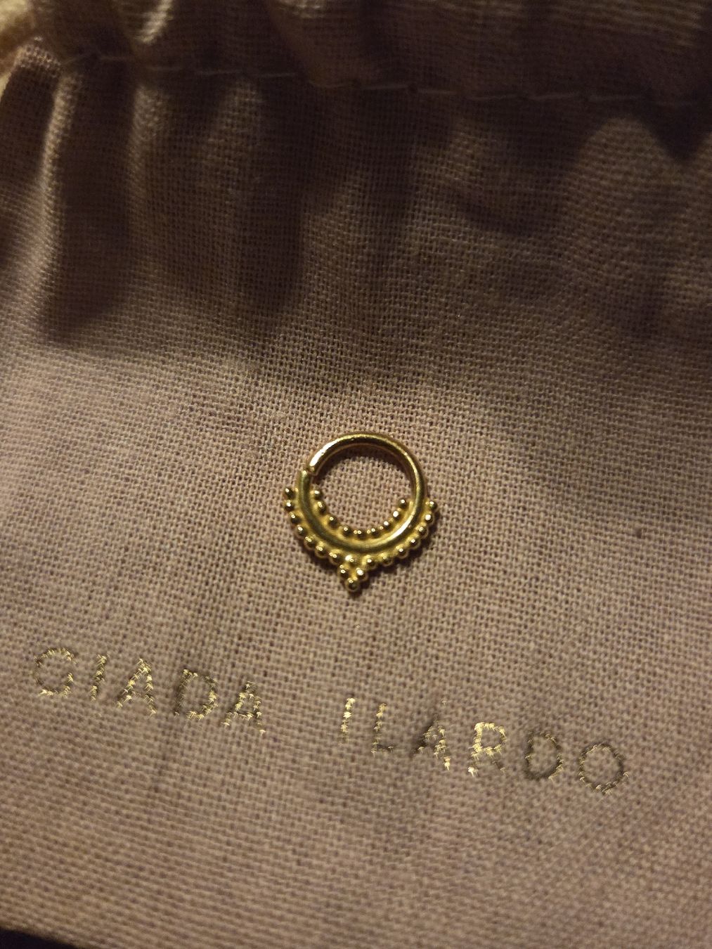 Gioielli per piercing: Piercing 18kt Gold Giada Ilardo Giahi – Nuovo (secondo la descrizione) da Dietikon venduto da Peesche 1