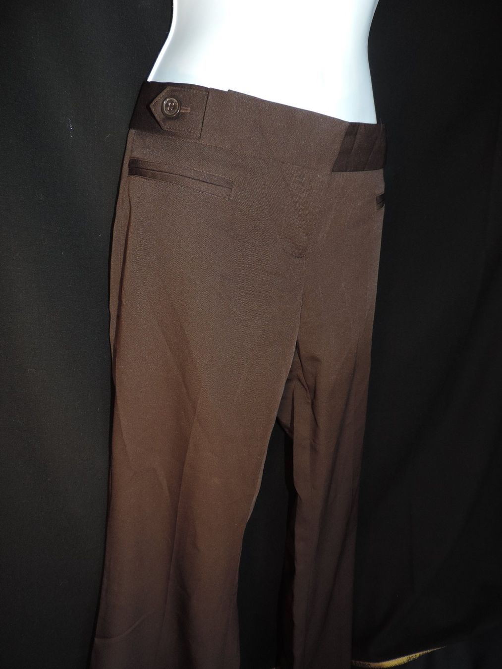 Pantaloni: pantalon droit brun – Usato da Genève venduto da Axelle333 7