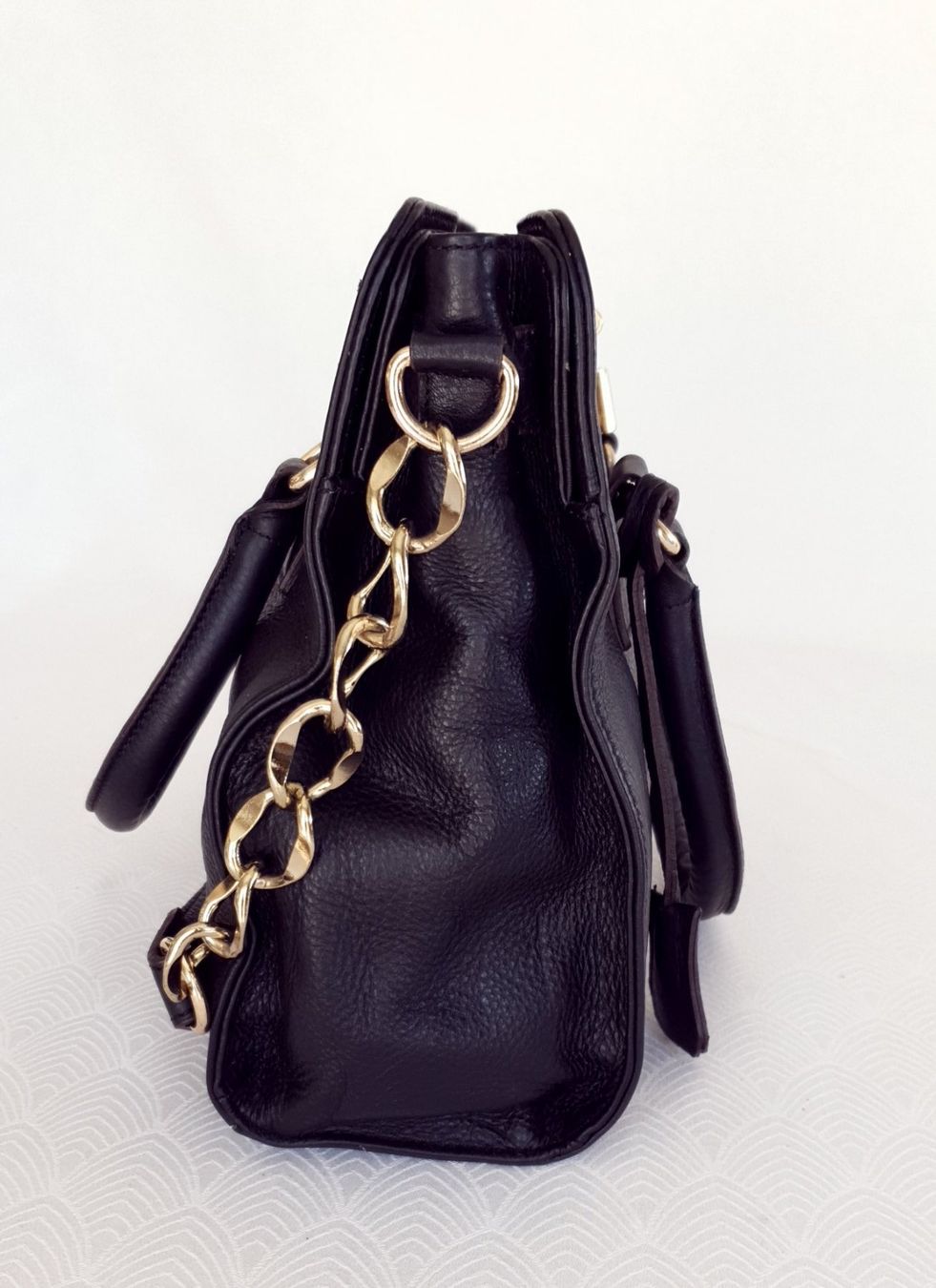 Borse da donna: Elegante Echtleder Schwarze Handtasche - NEU – Nuovo e nell'imballaggio originale da Uetikon am See venduto da Kakao2 5