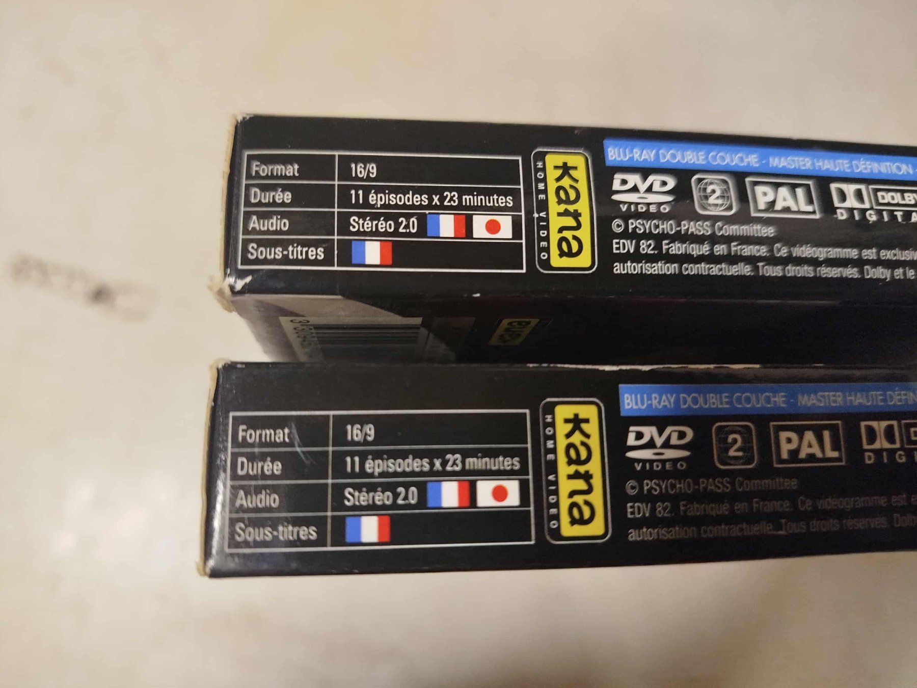 Tutti i DVDs: Dvd  Psycho  Pass – Usato da La Chaux-de-Fonds venduto da Emmaus2300CDF 6