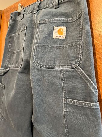 Carhartt Double Knee Pant 28x32 hellblau