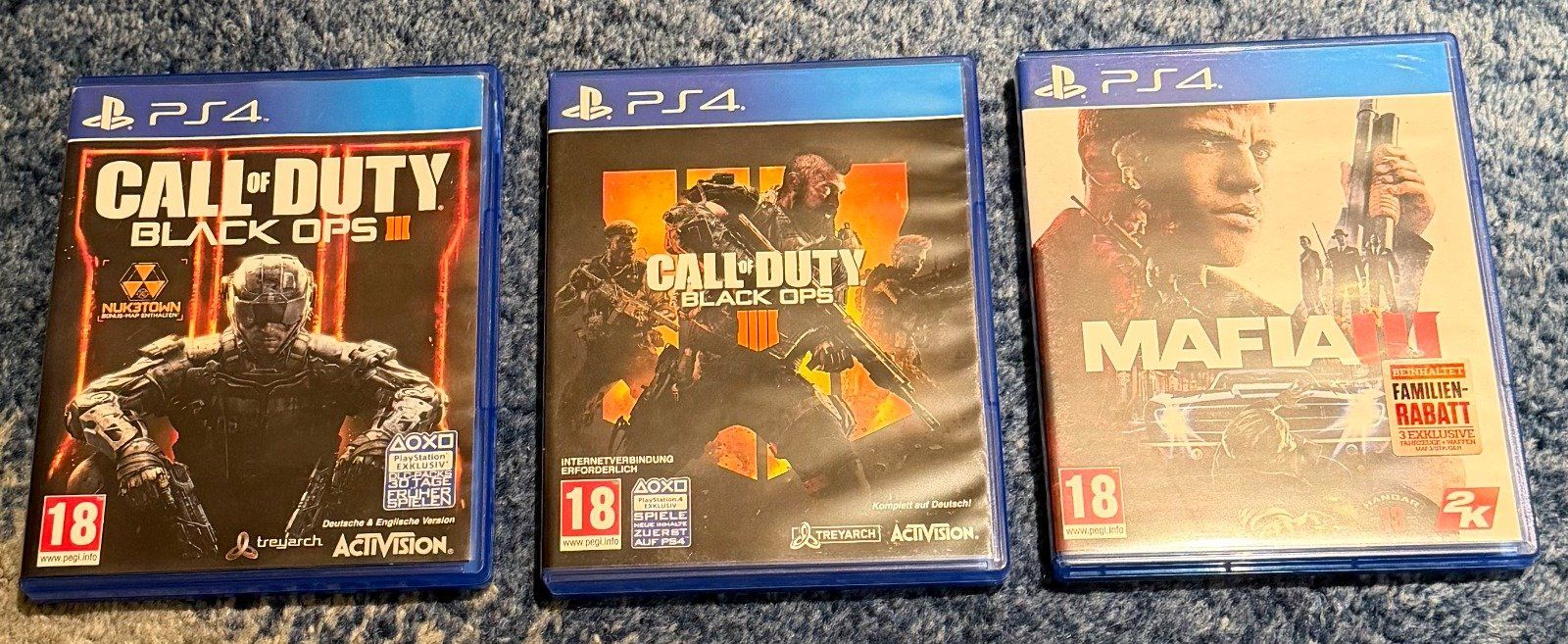 Sony Konsolen: Playstation 4 inkl. Games – Gebraucht aus Burgdorf von MRigli 2