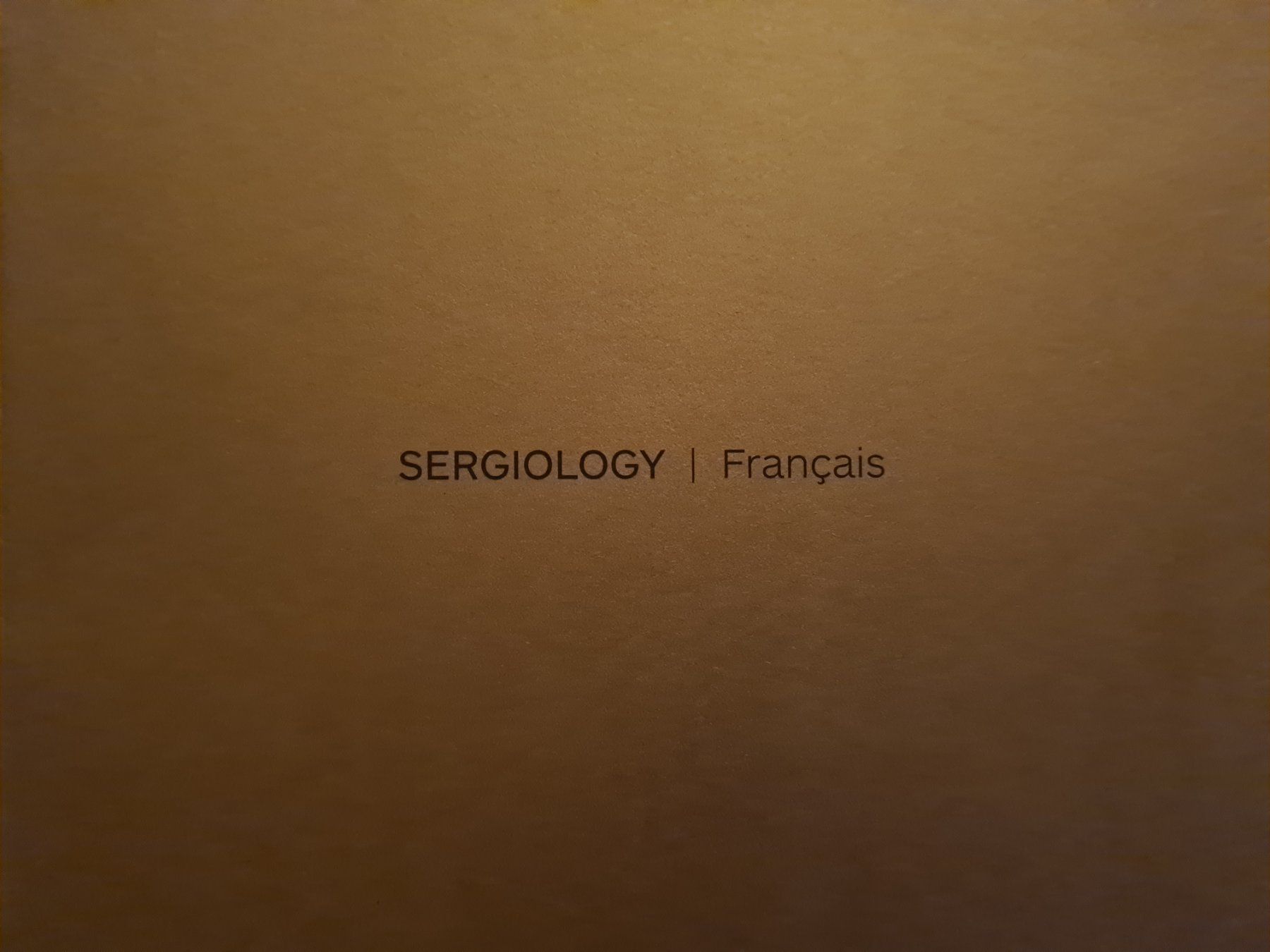 Libri: Sergiology v. Sergio Herman - Englische Version – Nuovo (secondo la descrizione) da Zumikon venduto da Rosa26 5