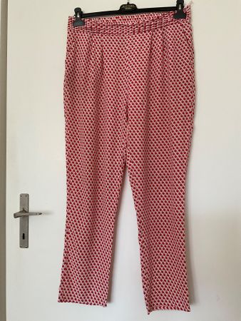 Steffen Schraut Seiden Hose Gr 40 mit Elasthan