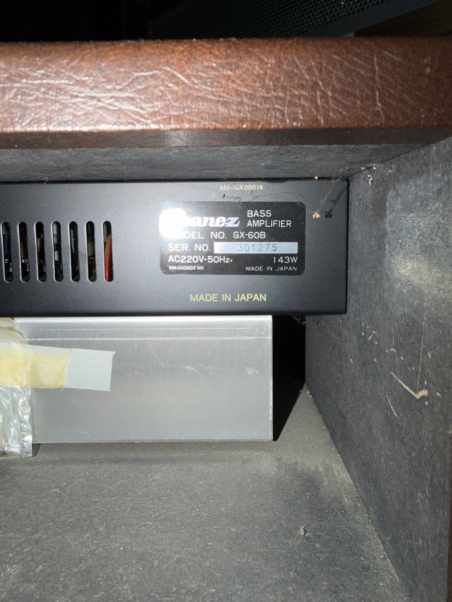 Ibanez Amplificatori: Ibanez GX60B  Bass Amplifier – Usato da Hauptwil venduto da musikboerse 4