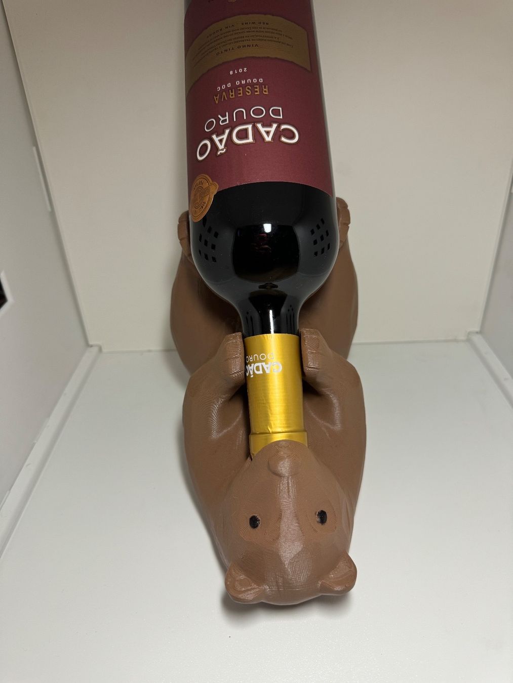 Weingestelle & -ständer: Ours support pour bouteille – Neu (gemäss Beschreibung) aus Vicques von PAMB3D 3