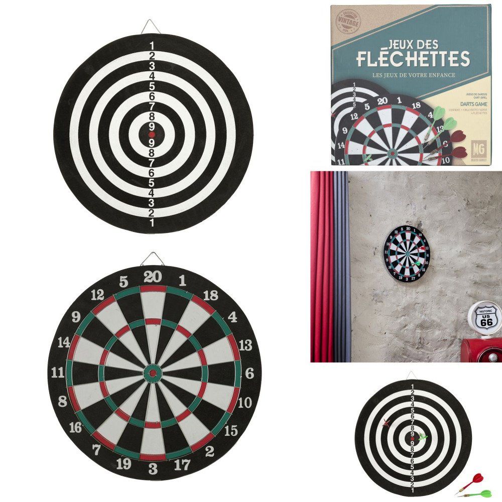 Freccette: Jeu de fléchettes double face avec 4 fléchettes ( NEUF ) – Nuovo e nell'imballaggio originale da Meyrin venduto da ChiaraMania