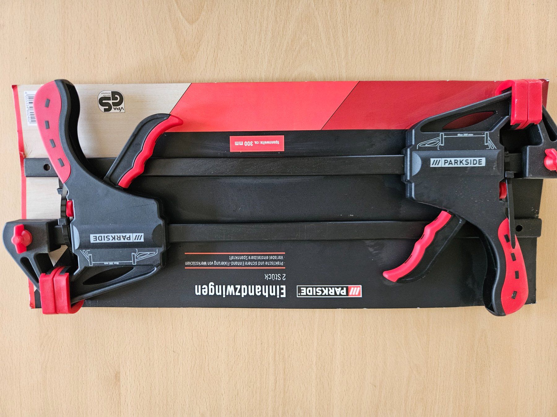 Parkside Alle Werkzeuge: PARKSIDE Einhandzwingen 300 mm – Neu und originalverpackt aus Römerswil LU von Helfenstein6027