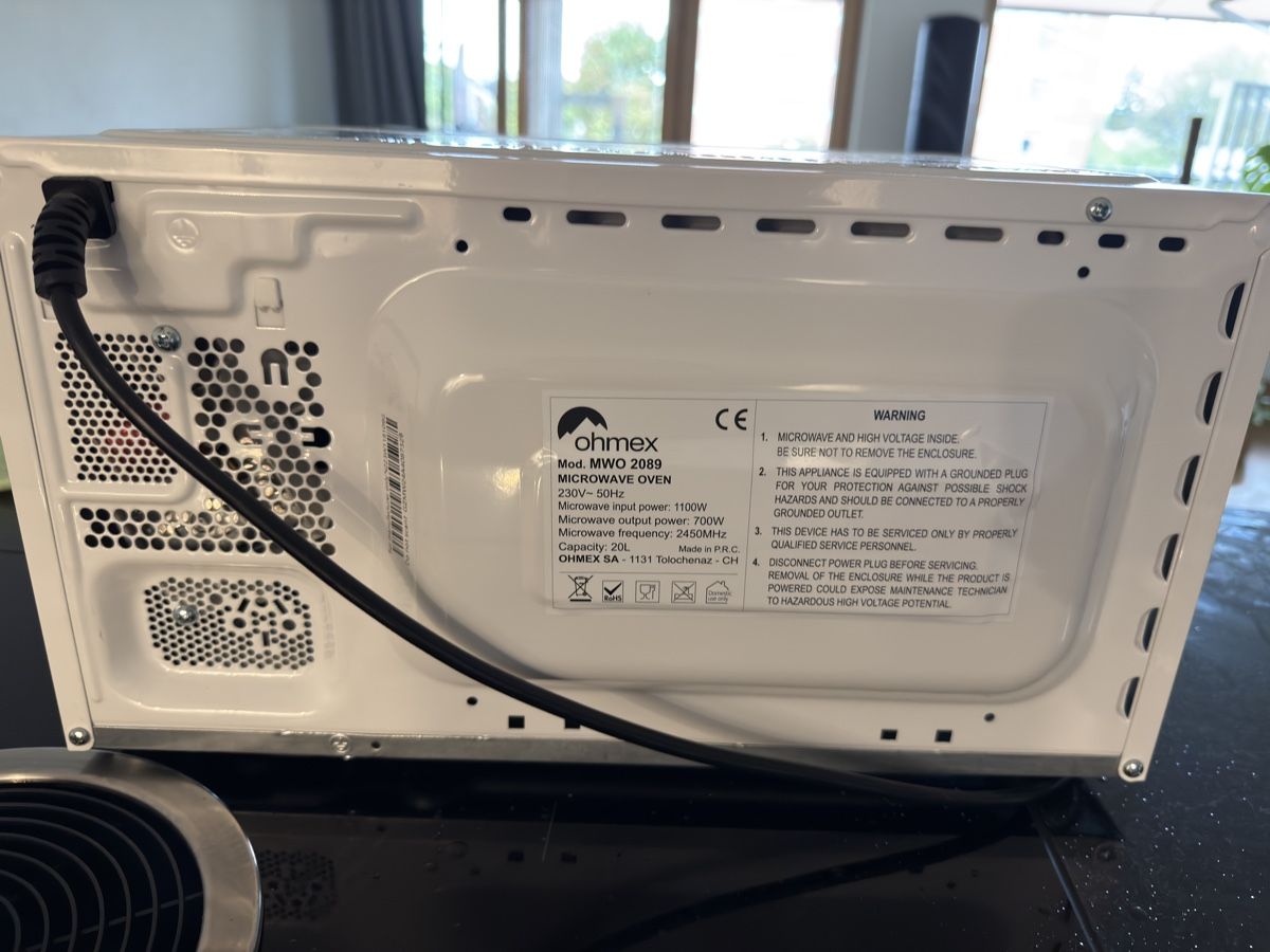 Elettrodomestici da cucina: Microwave Ohmex – Usato da Zuchwil venduto da ana_w9c8 4