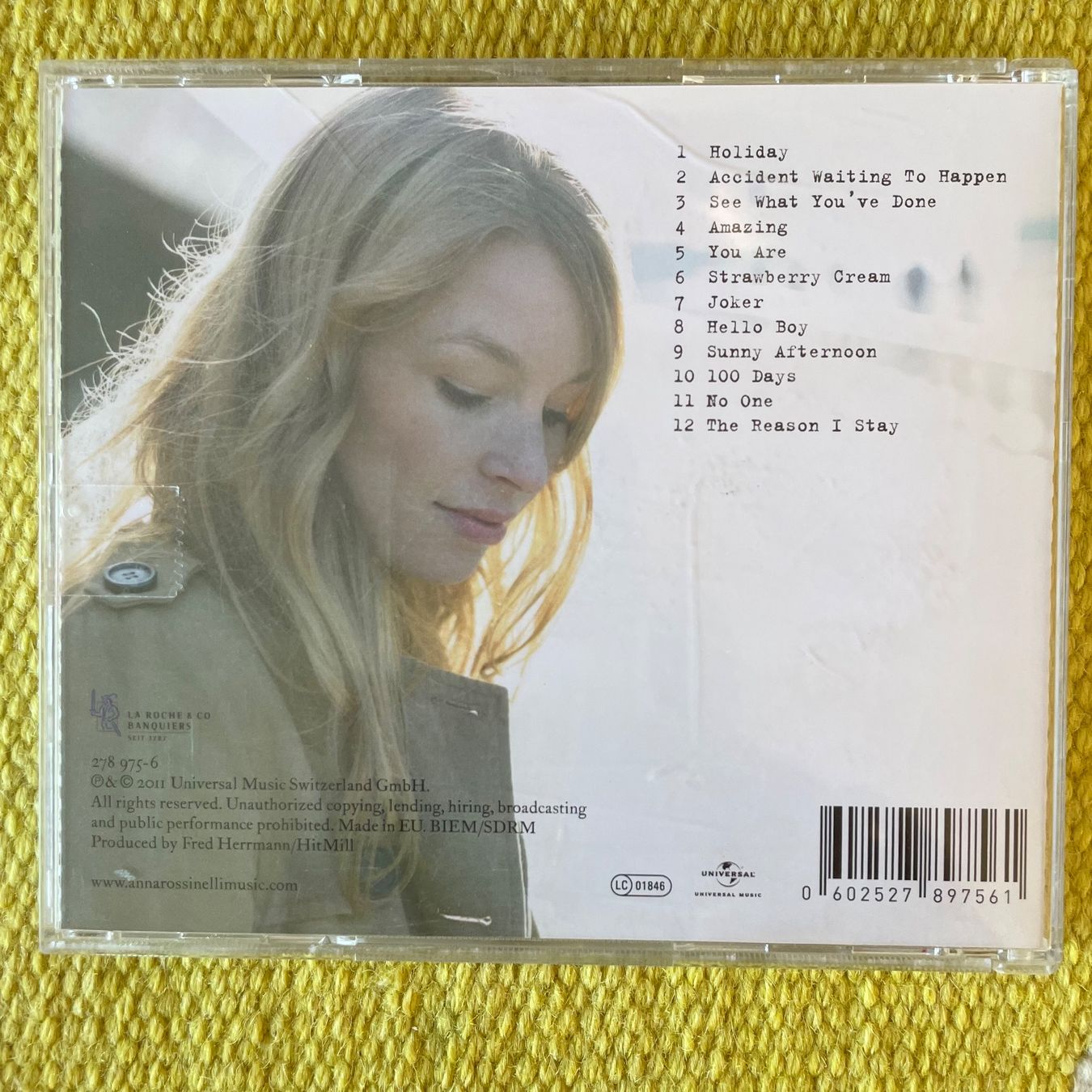 CD: ANNA ROSSINELLI-BON VOYAGE – Usato da Rorschacherberg venduto da CD-Roli 1