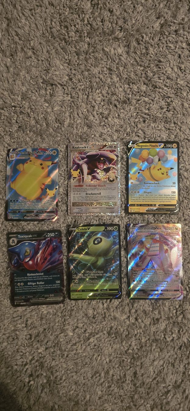Pokémon Carte collezionabili: 6 gemischte Pokémon-Karten auf Deutsch – Nuovo (secondo la descrizione) da Montagny-Yverdon venduto da SE7ENG