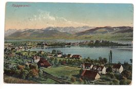RAPPERSWIL von Feldbach gesehen