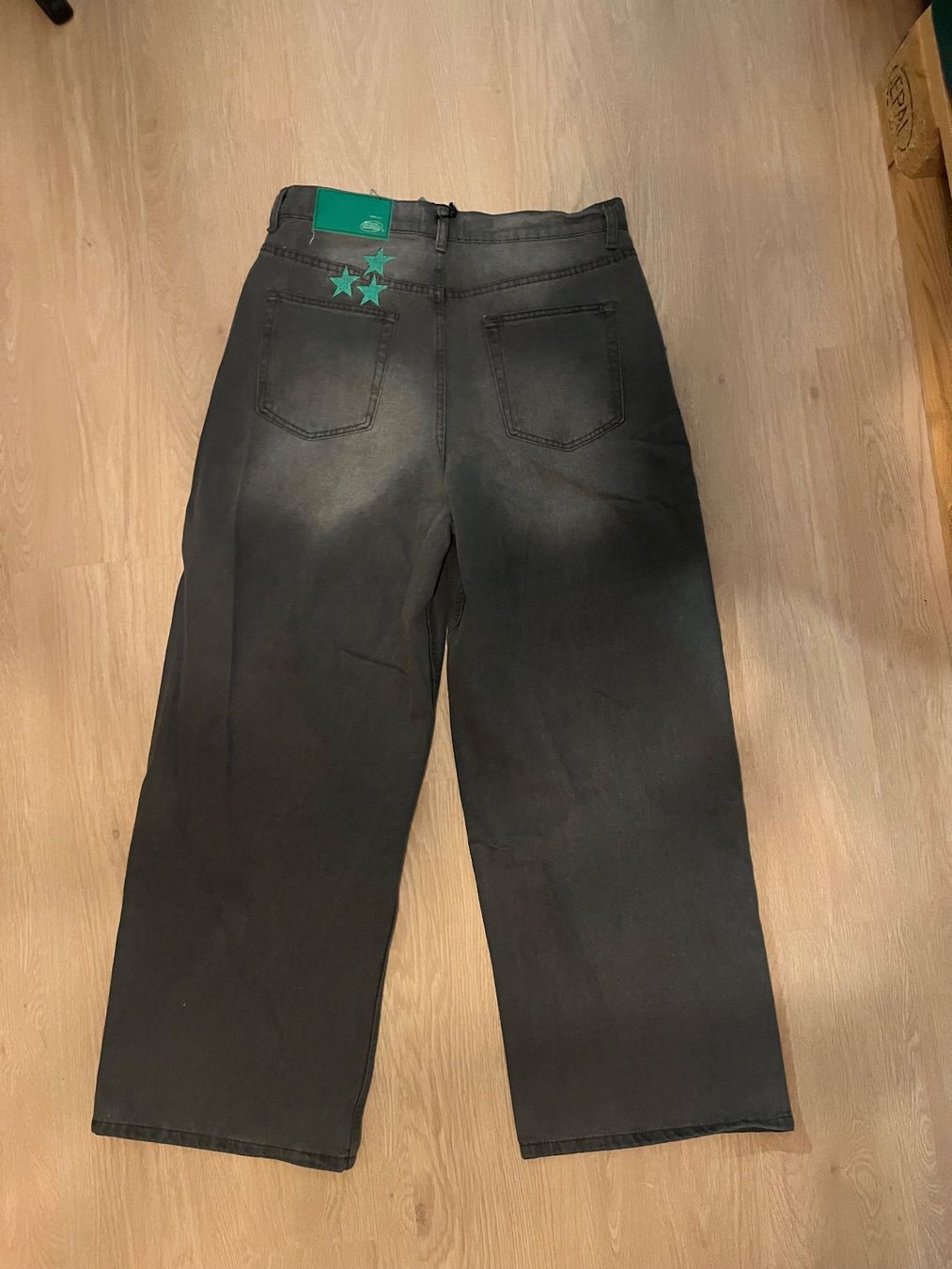 Scuffers Jumbo Pants Washed Gray (Nuovo (secondo la descrizione