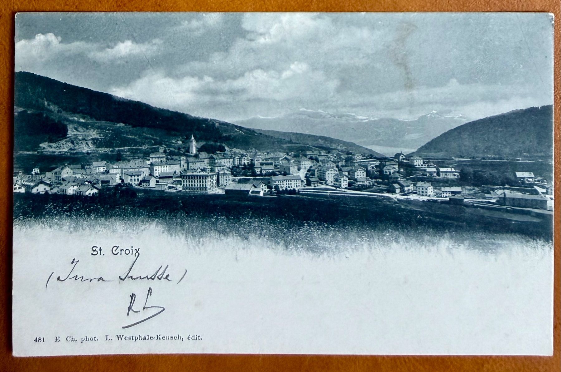 Cartes postales: St. Croix - Panorama. Belle carte ancienne – D'occasion à Lutry par Ediego