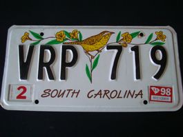 SOUTH CAROLINA VRP 719