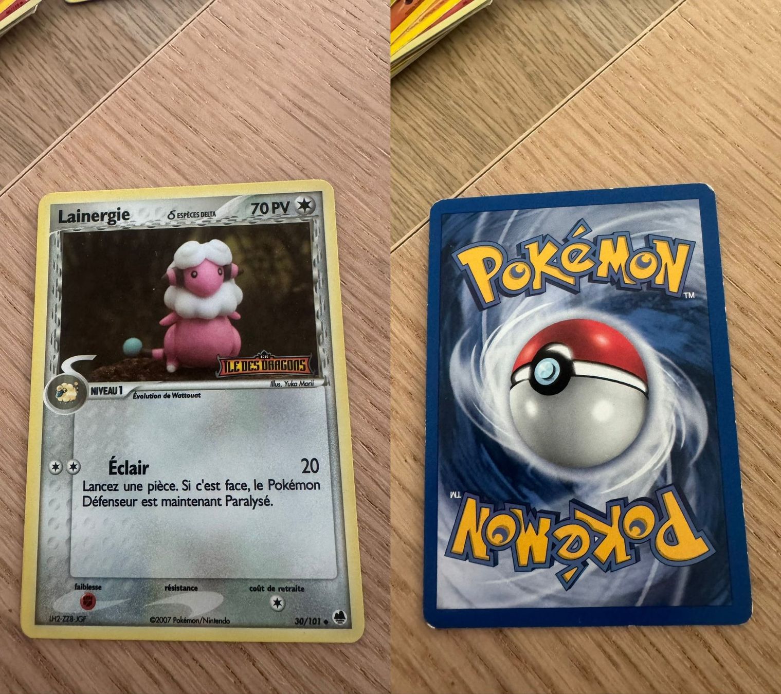 Pokémon Sammelbilder & Trading cards: Lainergie 30/101 reverse holo stamp – Gebraucht aus Chavannes-Renens von skywalker1942