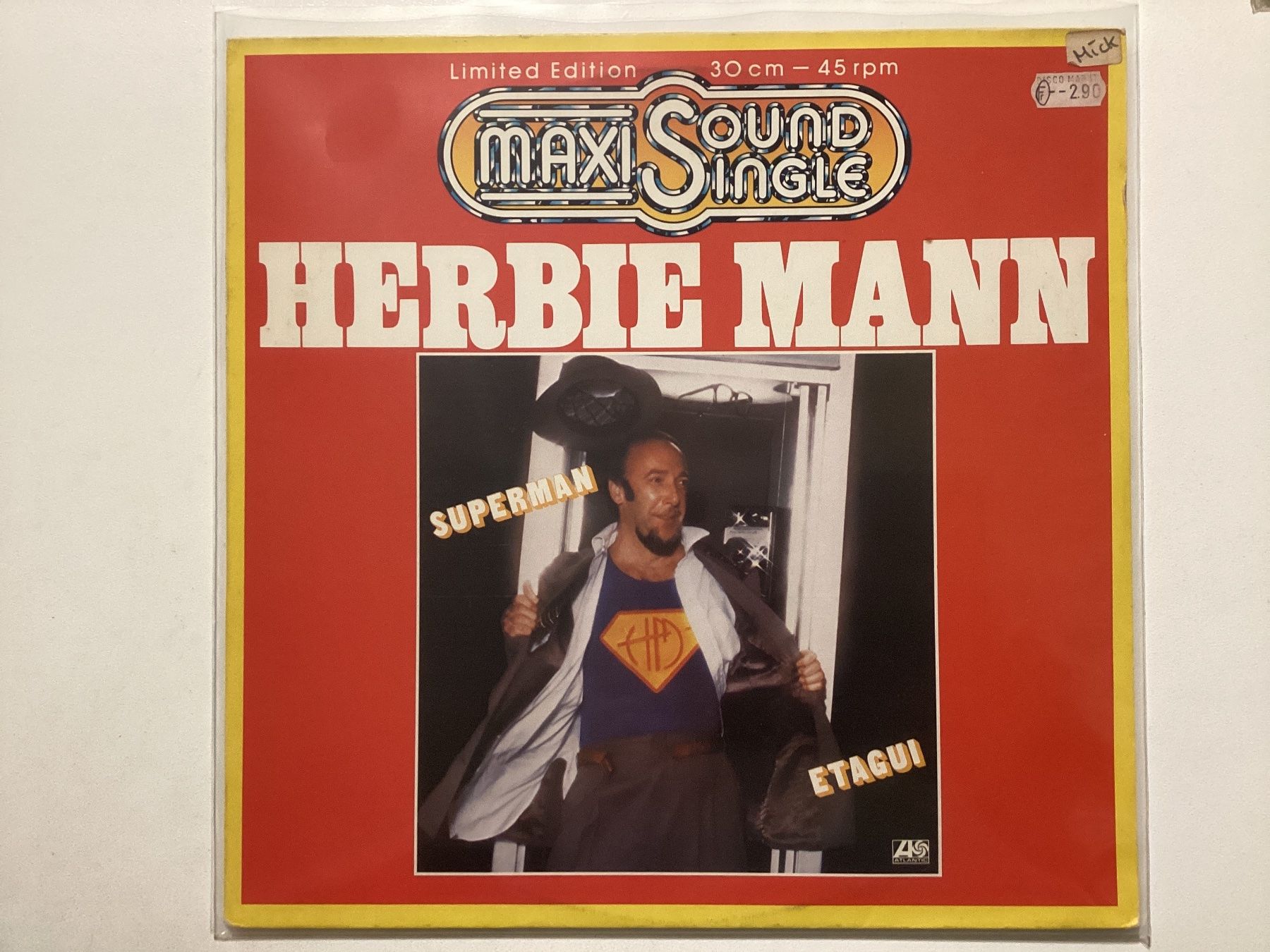 Schallplatten: Herbie Mann Maxi-Single - Superman – Gebraucht aus Gutenswil von Hamzian