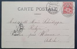Genéve 1905 - Stempel LETT. nach Wien