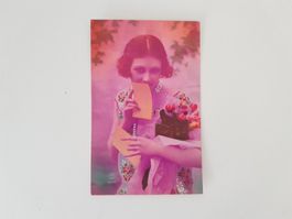 Colorierte Vintage Postkarte