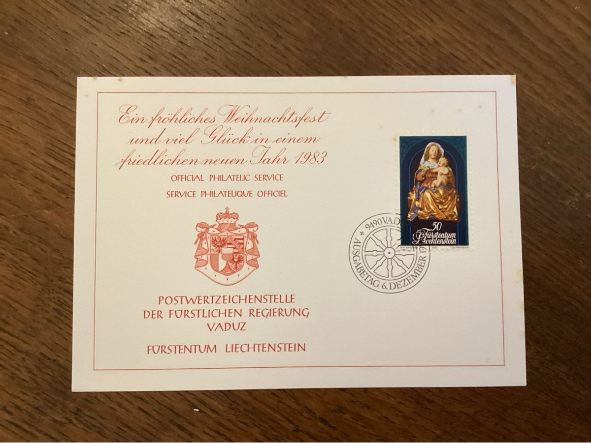 Tutti i francobolli: Weihnachtskarten Fürstentum Lichtenstein – Nuovo (secondo la descrizione) da Gebenstorf venduto da Filu1313 6