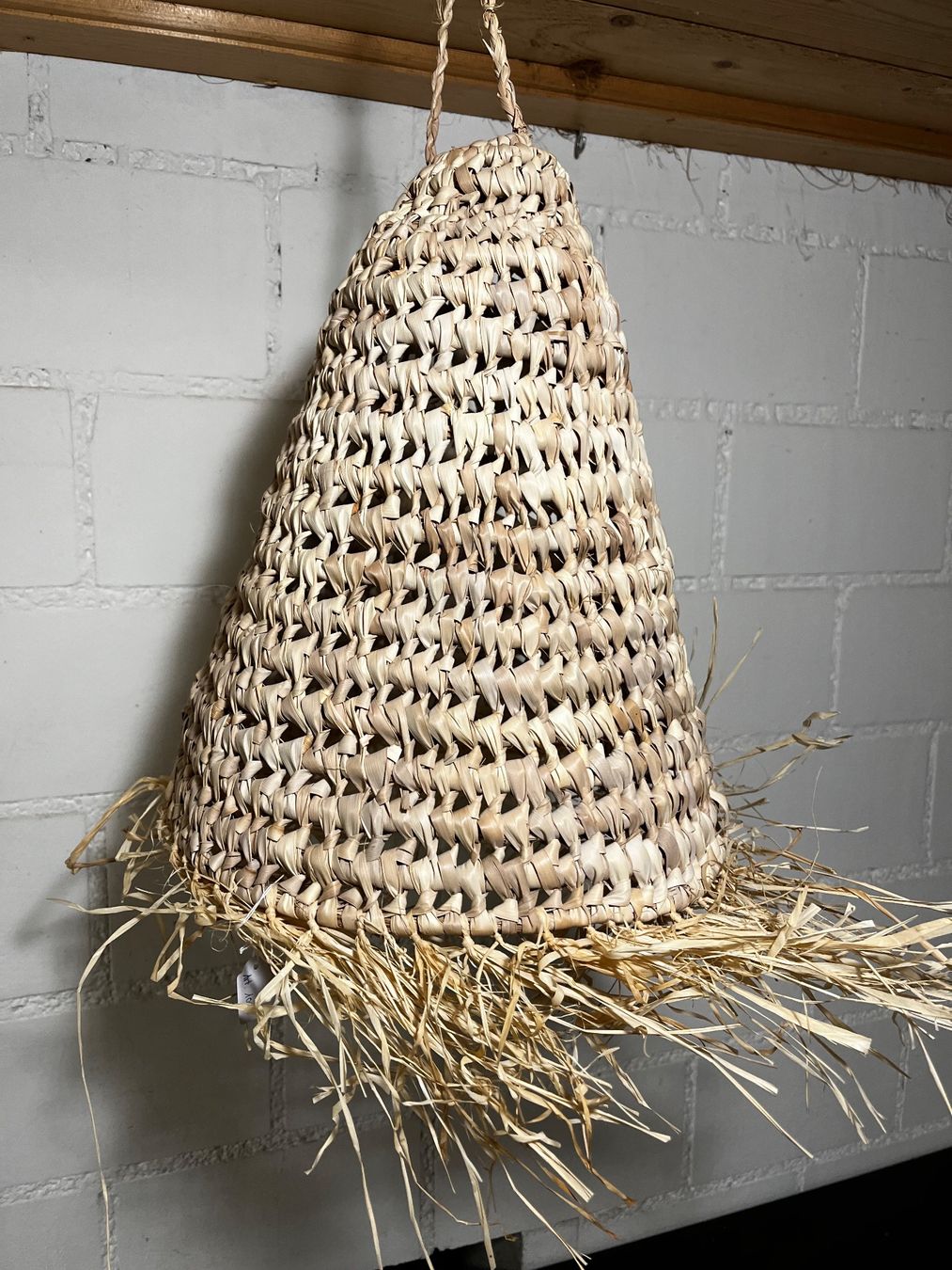 Paralumi: Boho Lampe aus Bast – Nuovo (secondo la descrizione) da St. Peterzell venduto da andrea2012 1
