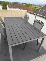 Tisch Polywood 200x100 cm anthrazit