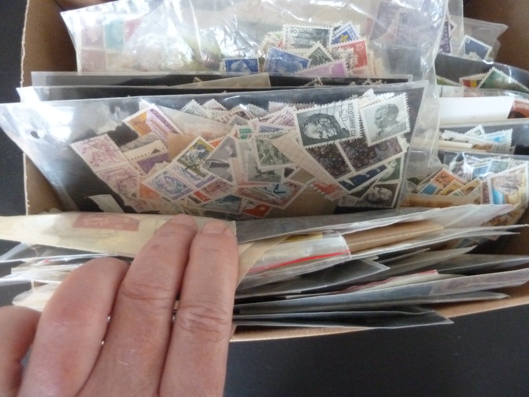 Alle Briefmarken: Lot Ausland (899) – Gebraucht aus Onex von BANGON80 2